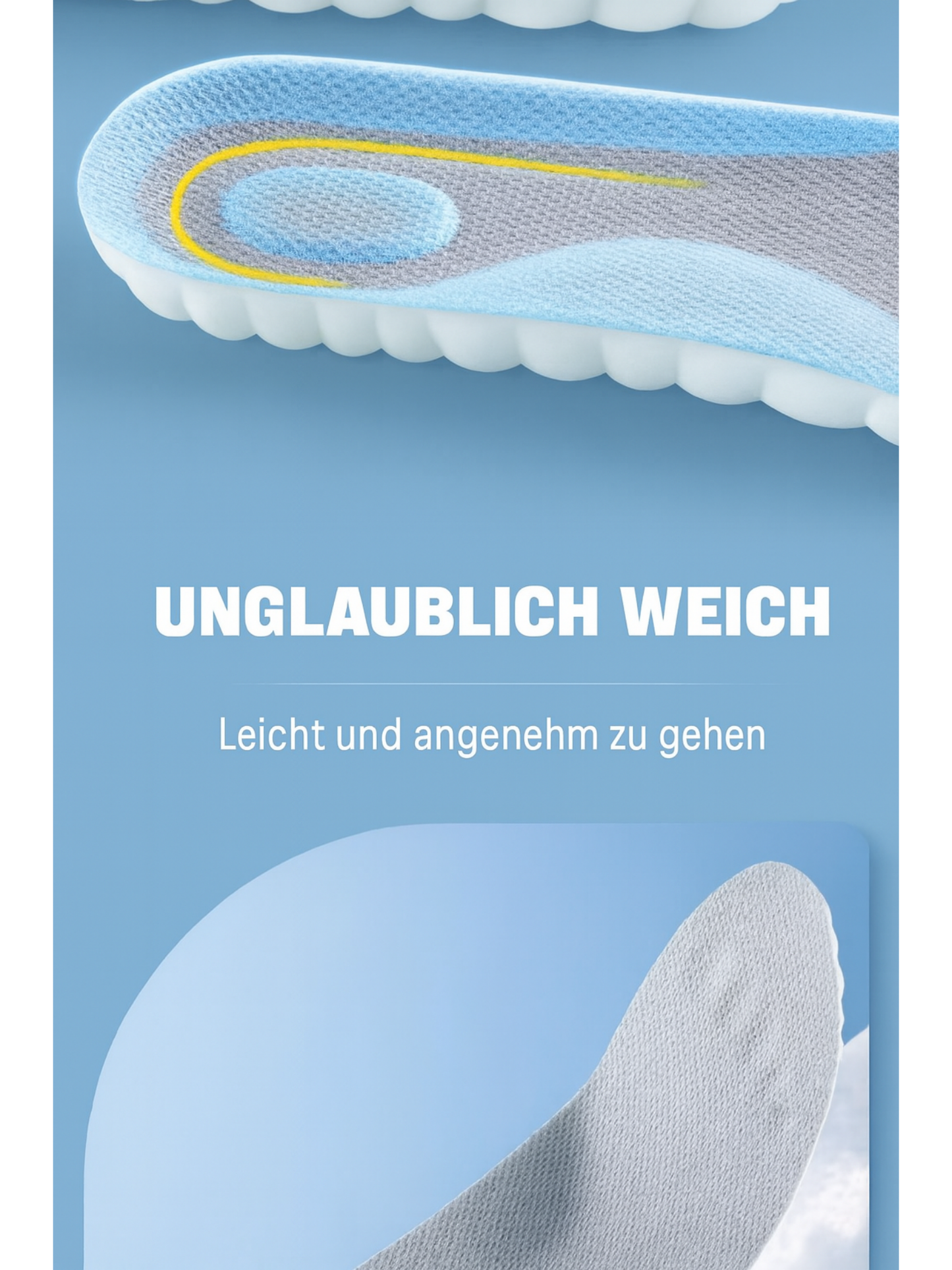 Memory-Einlegesohlen – Für Komfort, Haltung & Dämpfung